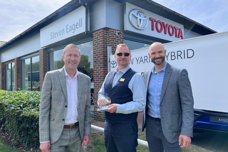 Q1 2022 TMS BMS Award Winner Toyota Fleet