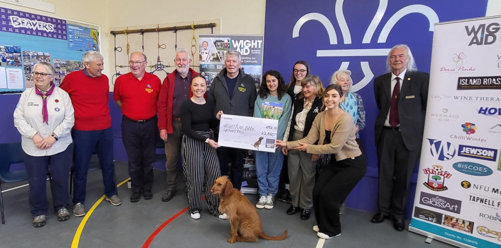 Wight AID Cheque Presentation 2